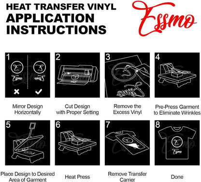 20"x48" (1.66FTx4FT) Lemon Yellow Matte HTV Heat Transfer Vinyl Sheet T-Shirt Clothes and Other Textlies 20" Wide Iron On Heat Press